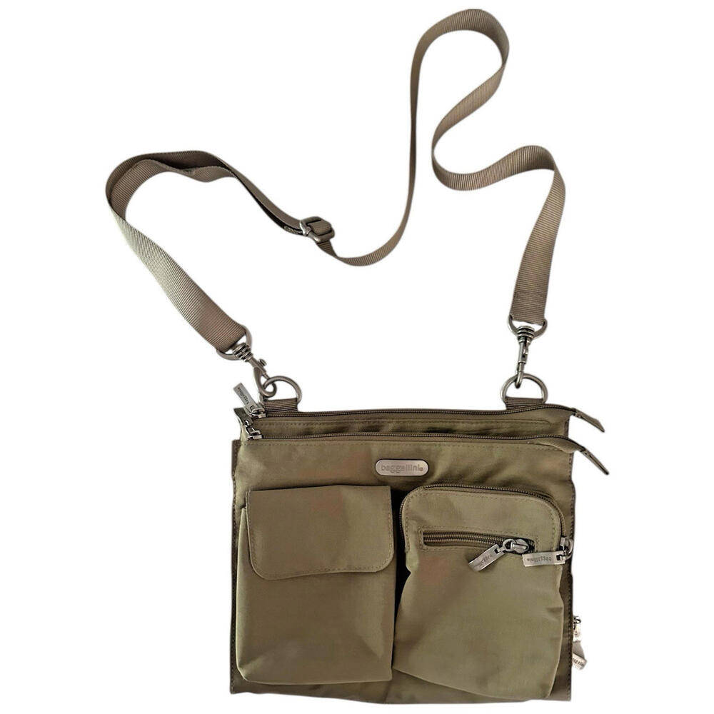 Baggilini Crossbody Everywhere Bagg Pockets Travel Adjustable Pockets